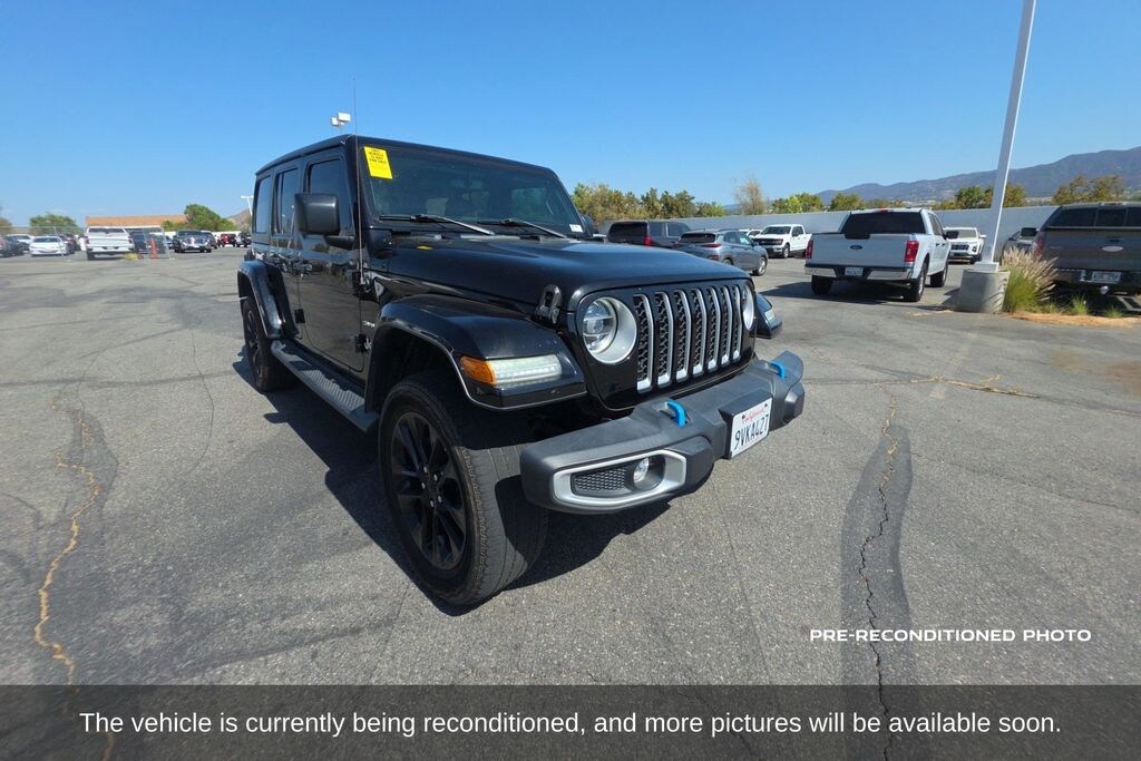 Used 2022 Jeep Wrangler Unlimited Sahara 4xe SUV