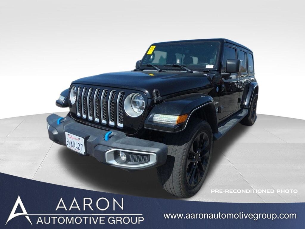 Used 2022 Jeep Wrangler Unlimited Sahara 4xe SUV