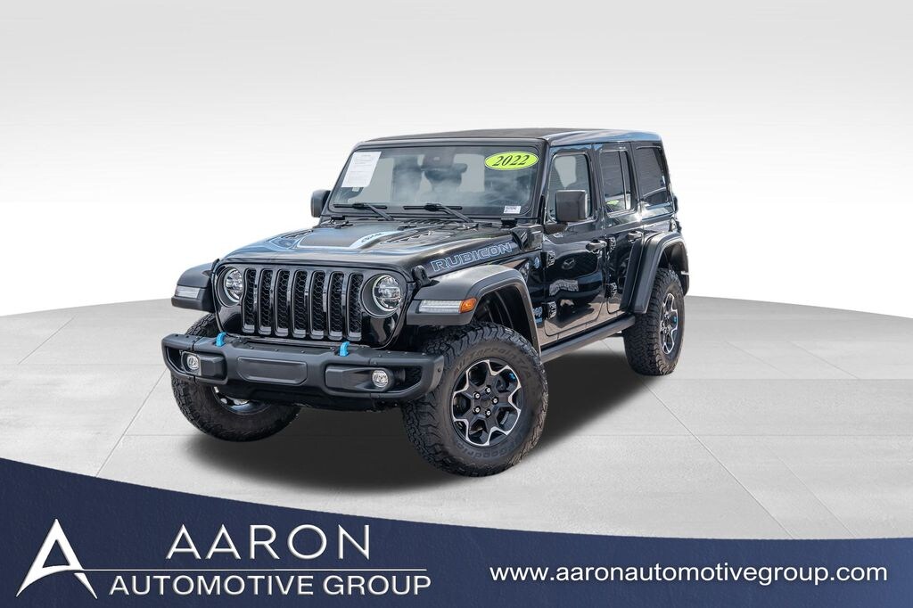 Used 2022 Jeep Wrangler Unlimited Rubicon 4xe SUV