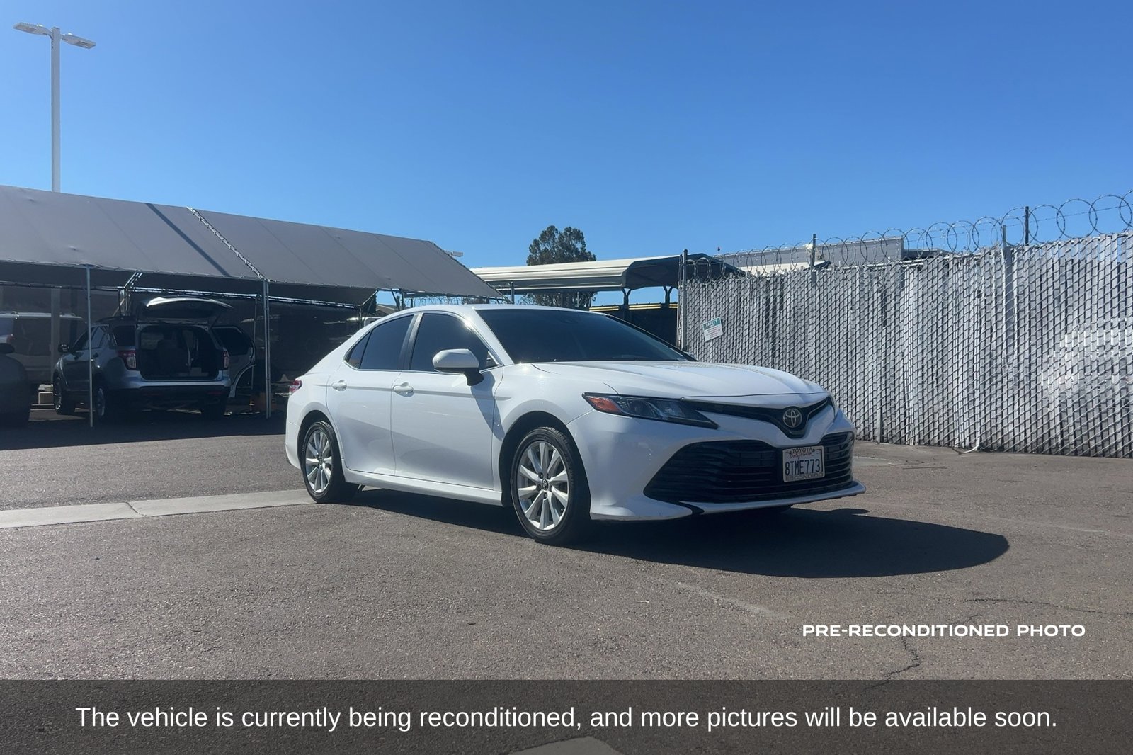 Used 2020 Toyota Camry LE Sedan