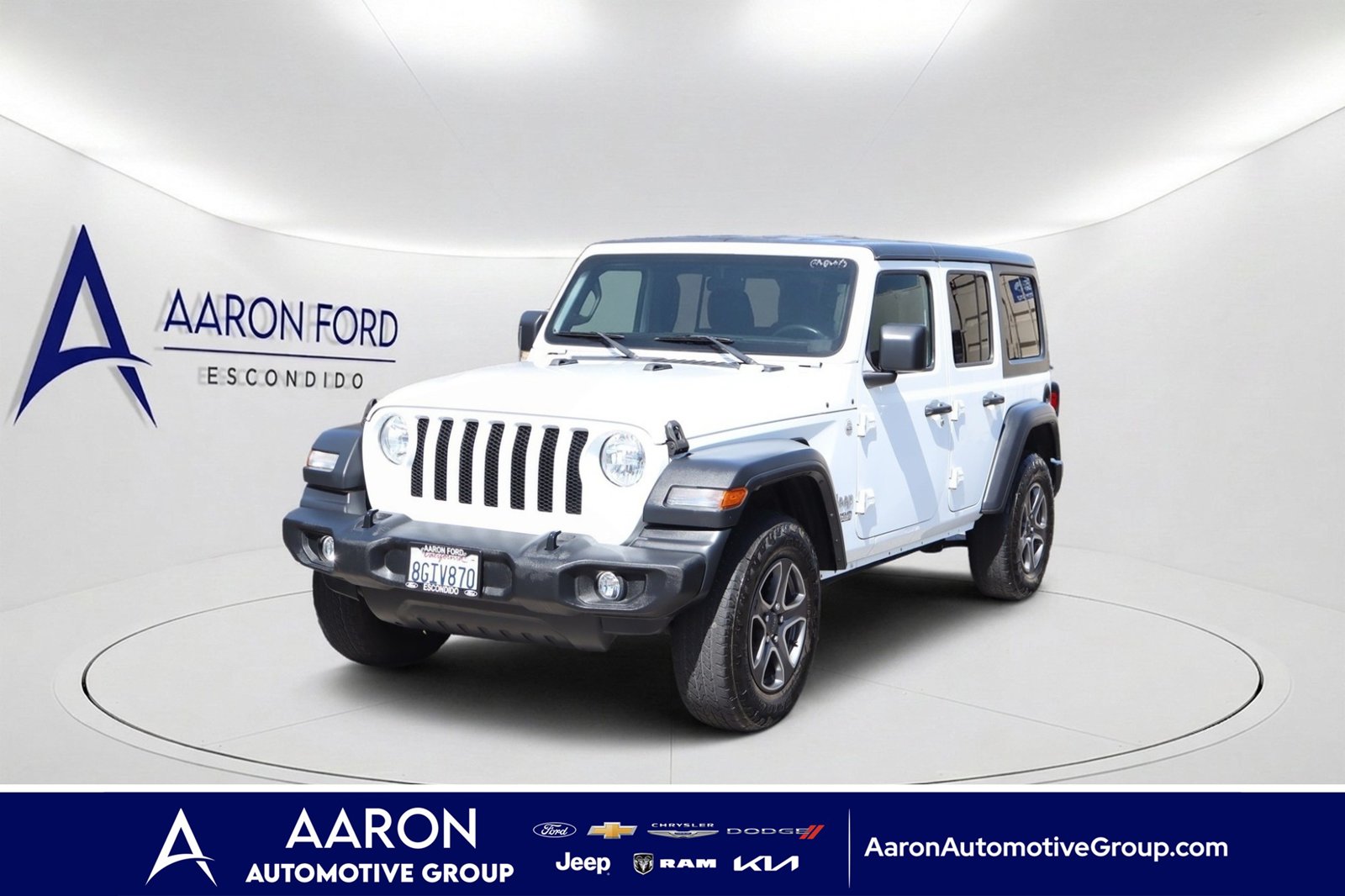 Used 2018 Jeep Wrangler Unlimited Sport S SUV