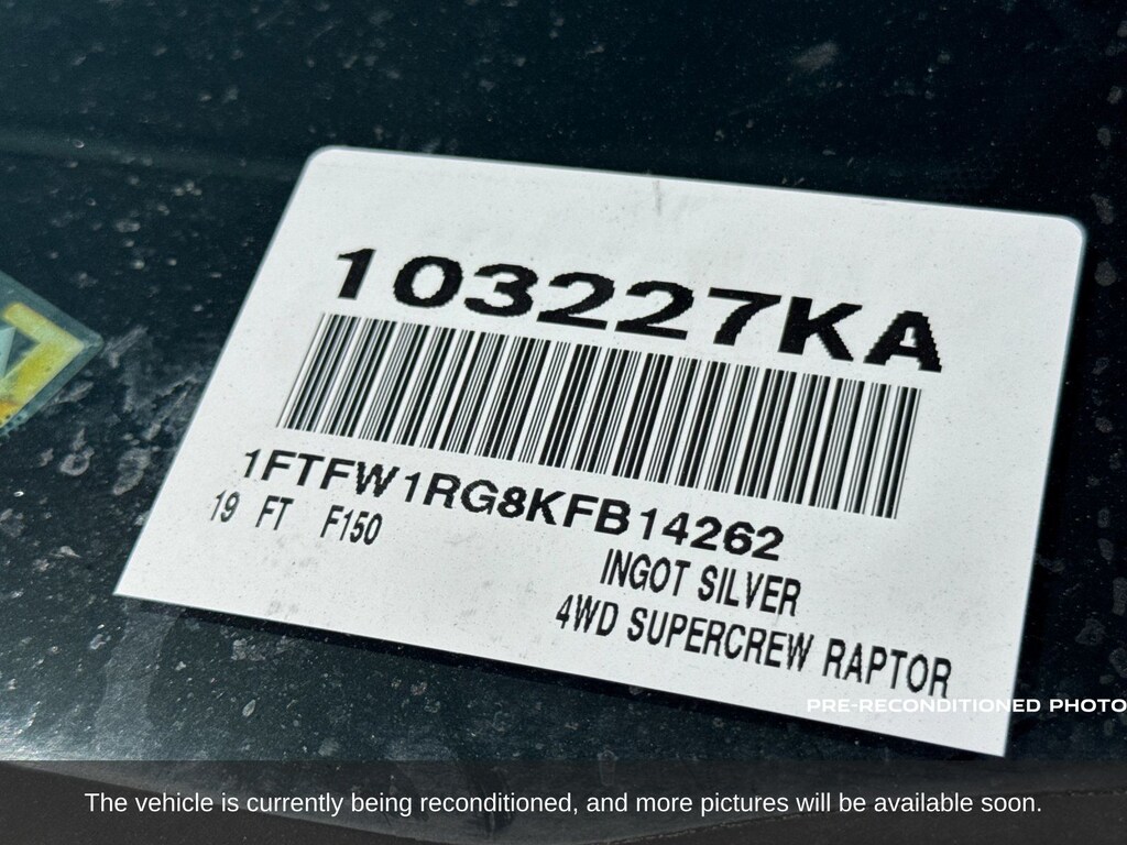 Used 2019 Ford F-150 Raptor Truck