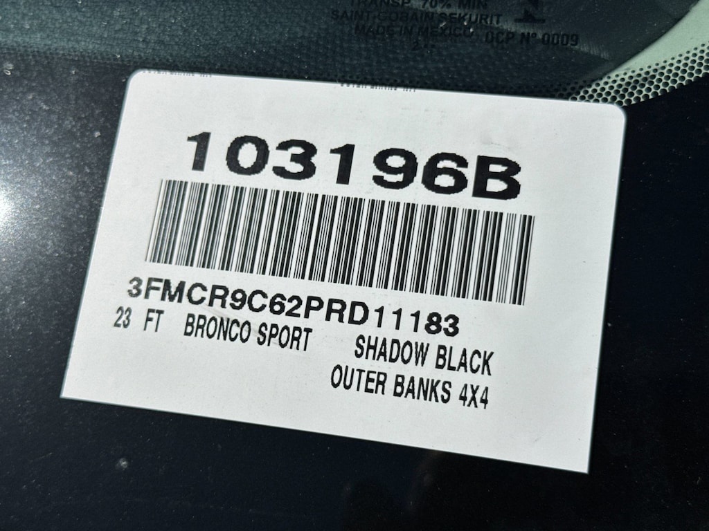 Used 2023 Ford Bronco Sport Outer Banks SUV