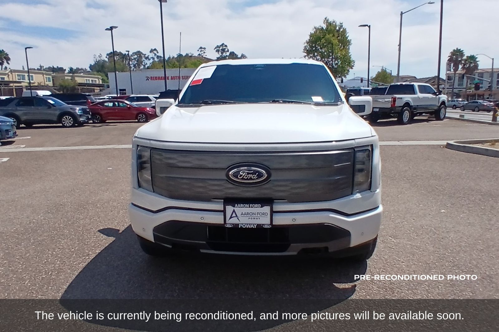Used 2022 Ford F-150 Lightning Lariat with VIN 1FTVW1EL9NWG13445 for sale in Poway, CA
