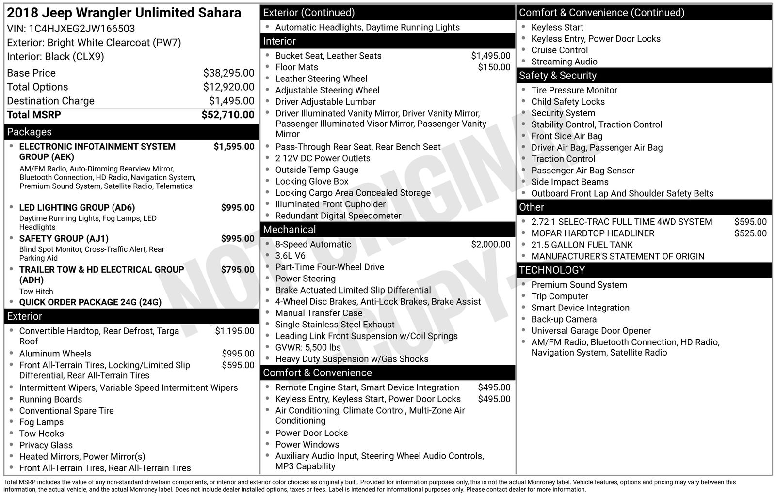 2018 Jeep Wrangler Unlimited Sahara photo 5