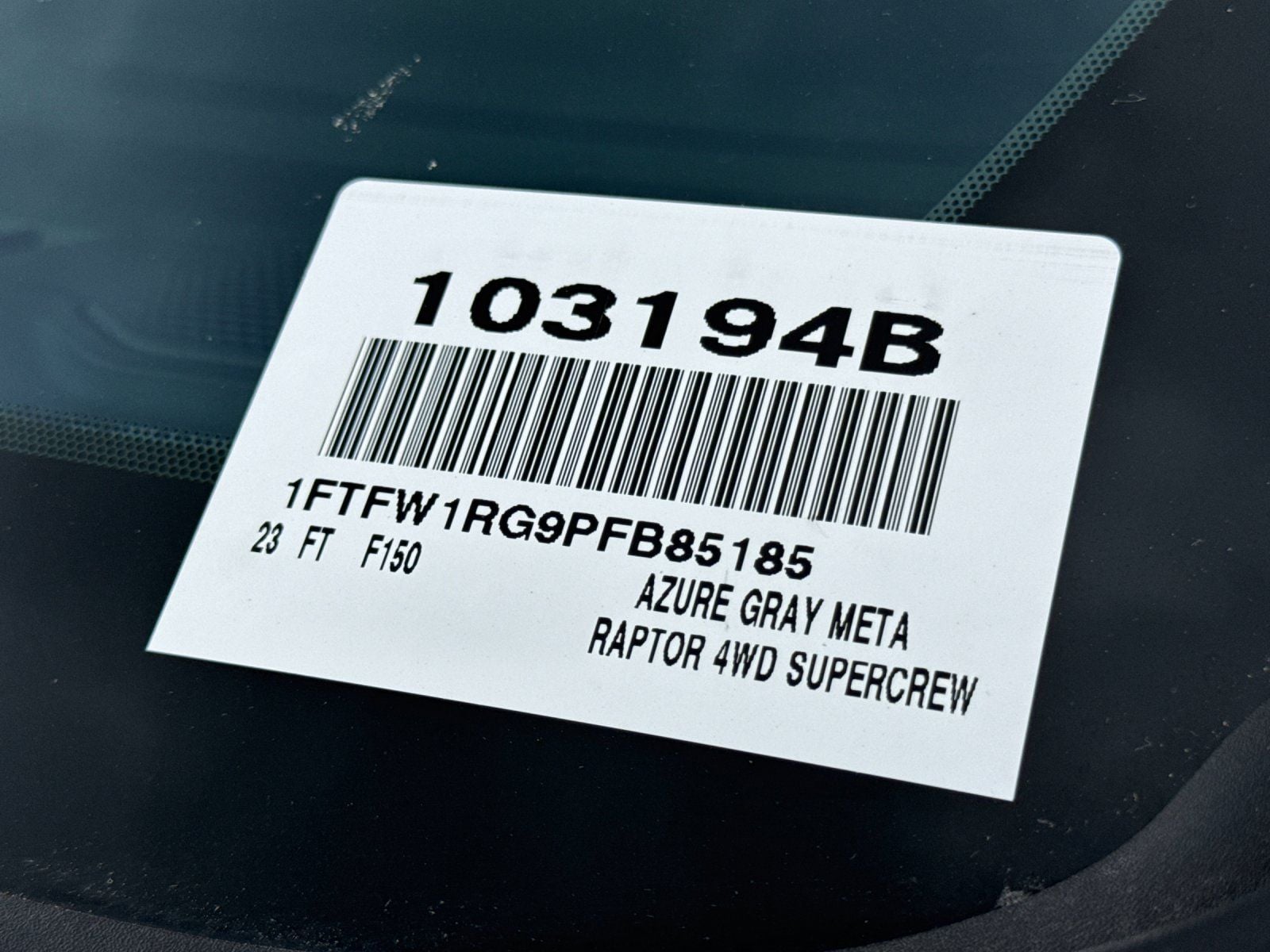 2023 Ford F-150 Raptor photo 2