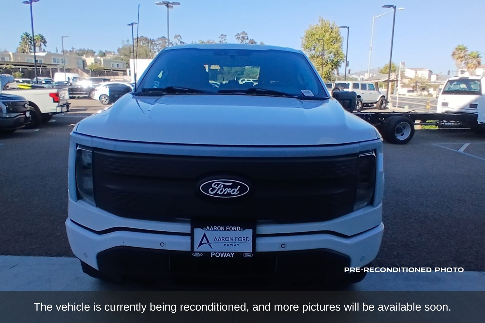 Used 2024 Ford F-150 Lightning Flash with VIN 1FT6W3L77RWG04903 for sale in Poway, CA