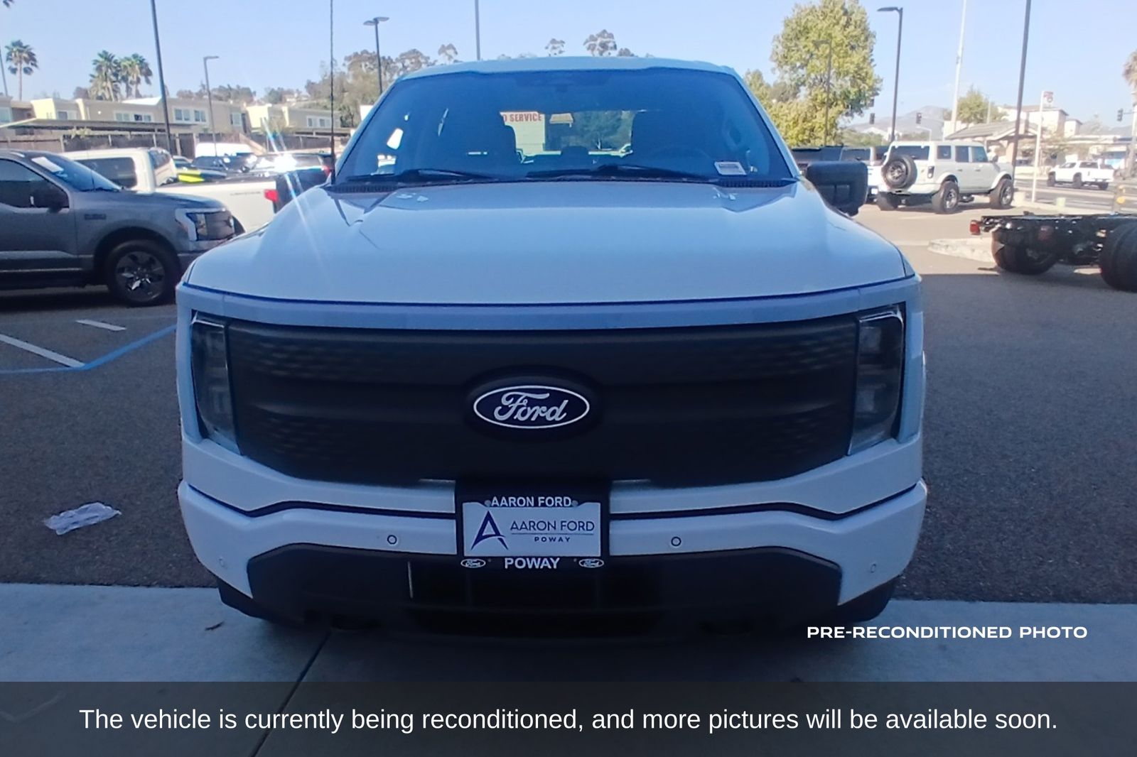 Used 2024 Ford F-150 Lightning Flash with VIN 1FT6W3L7XRWG19623 for sale in Poway, CA