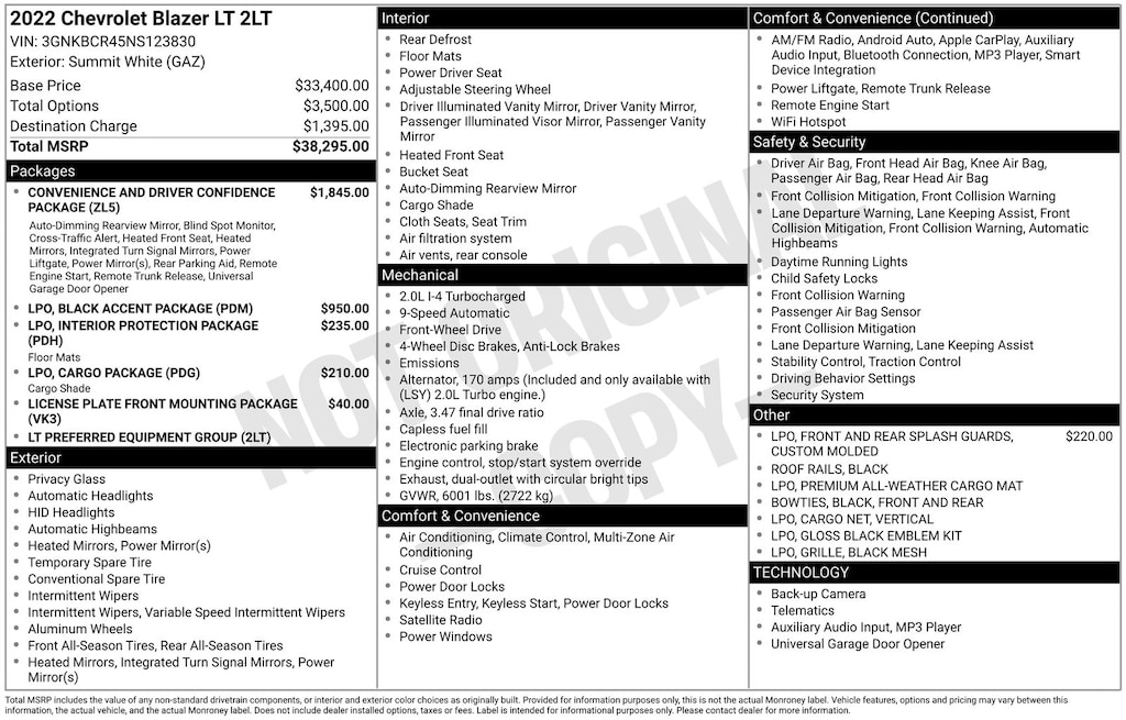 Used 2022 Chevrolet Blazer LT SUV