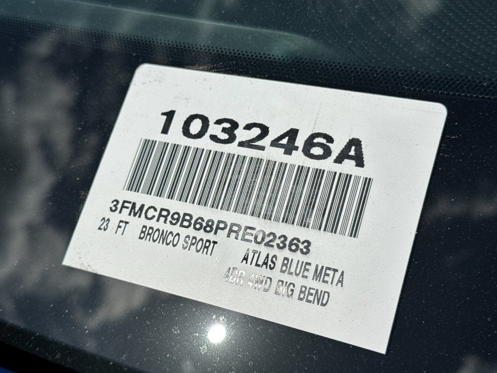 2023 Ford Bronco Sport Big Bend photo 2