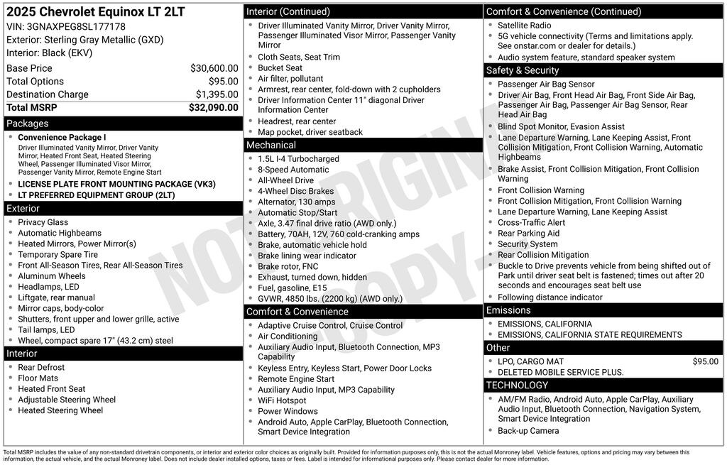 Used 2025 Chevrolet Equinox LT SUV