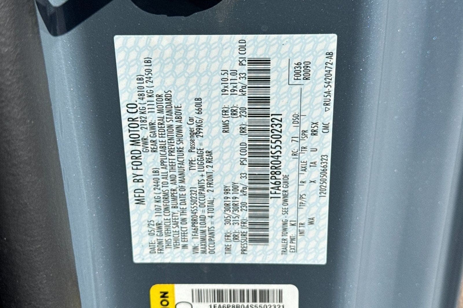 2025 Ford Mustang Dark Horse - Photo 38