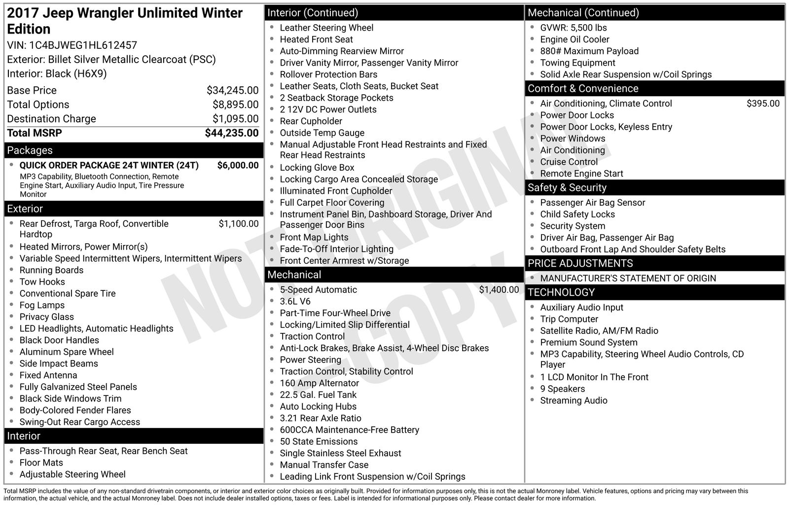 2017 Jeep Wrangler Unlimited Sahara photo 5