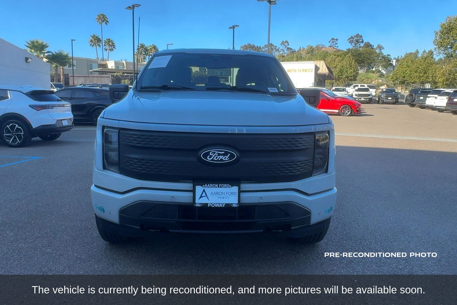 Used 2024 Ford F-150 Lightning Flash with VIN 1FT6W3L75RWG26608 for sale in Poway, CA