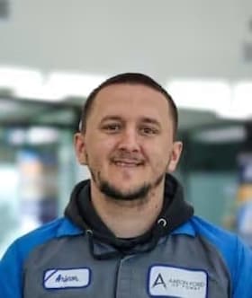 Staff member Arbnor Maqedonci from ID_b6fe51