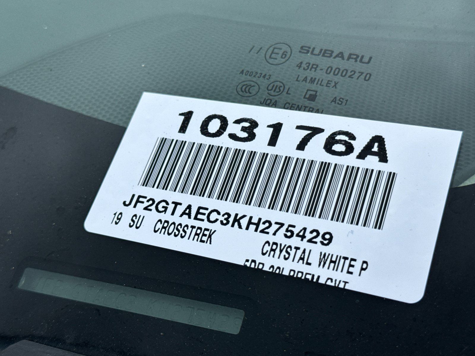 2019 Subaru Crosstrek 2.0i Premium photo 2