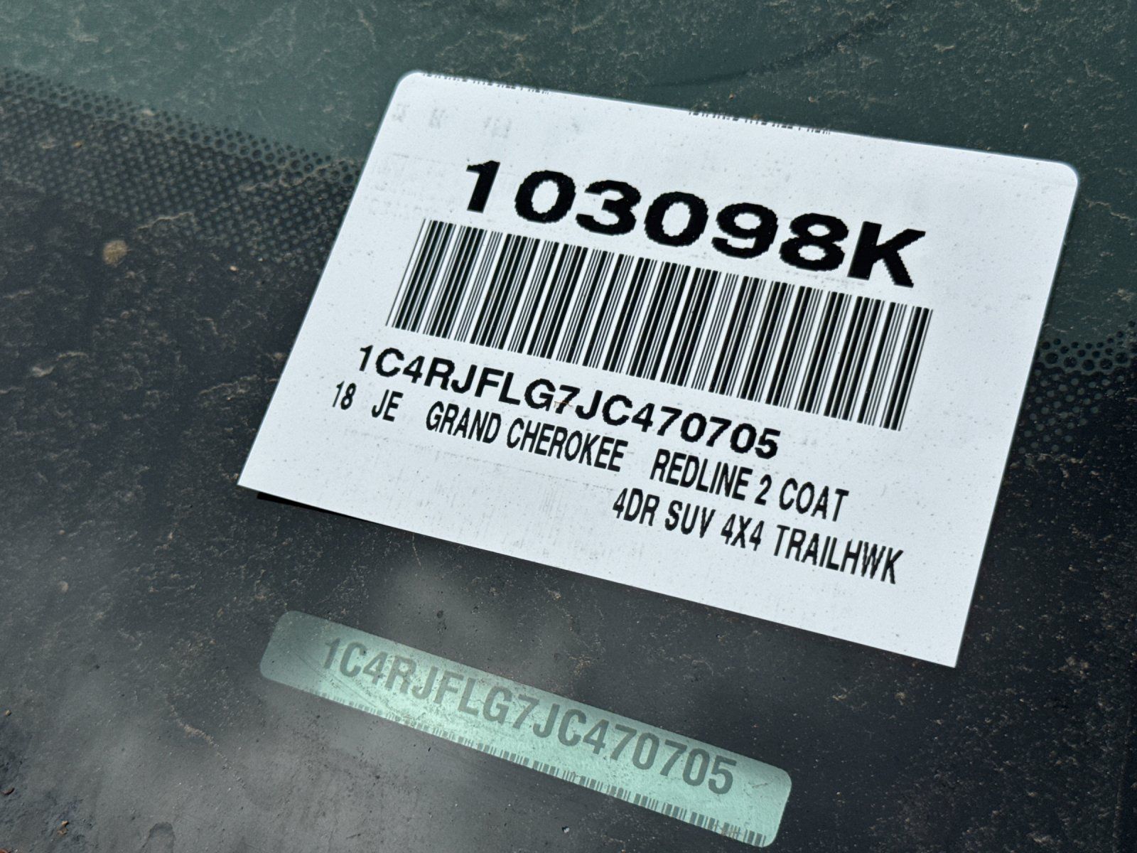 2018 Jeep Grand Cherokee Trailhawk photo 2