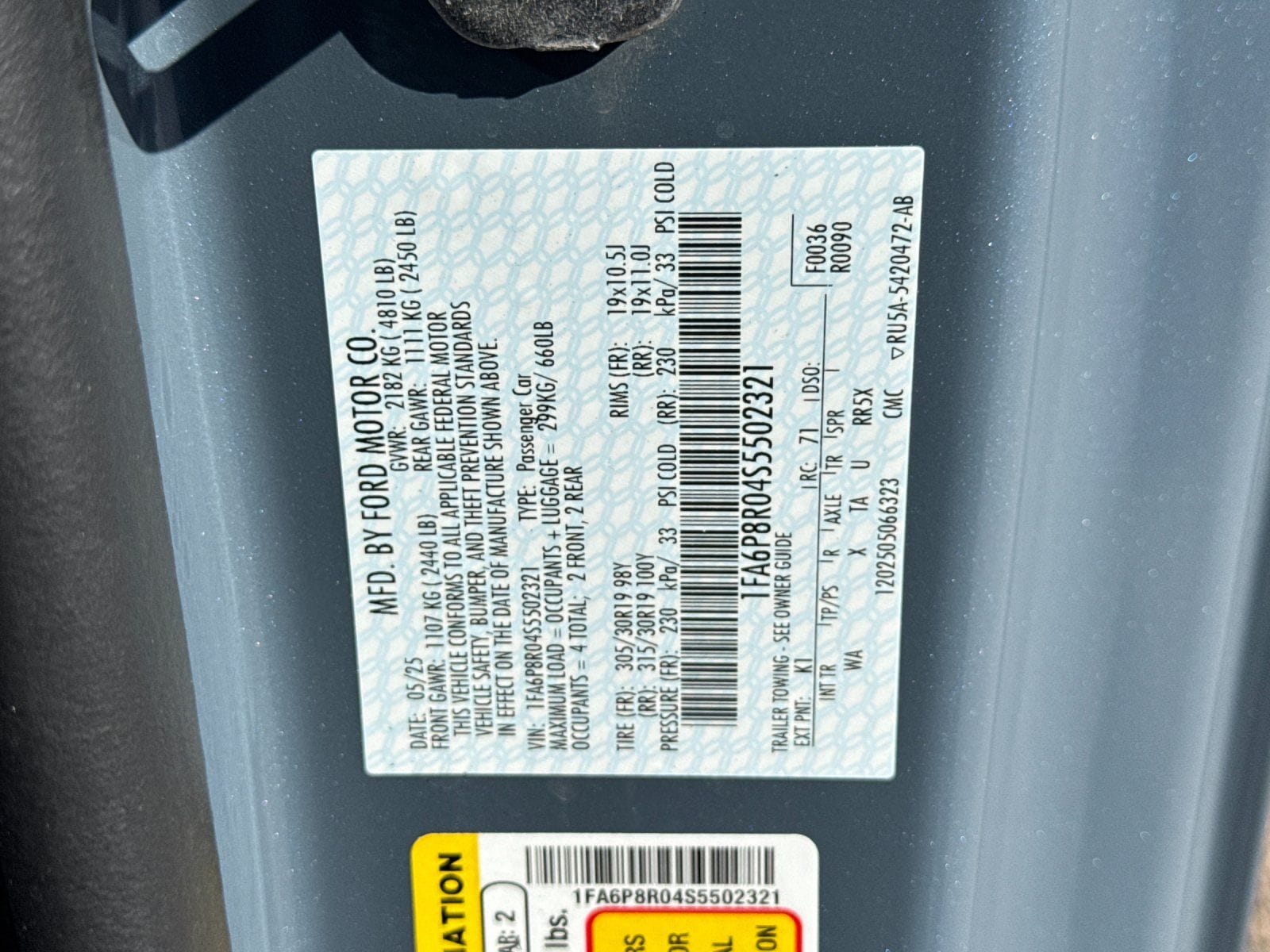 2025 Ford Mustang Dark Horse - Photo 33