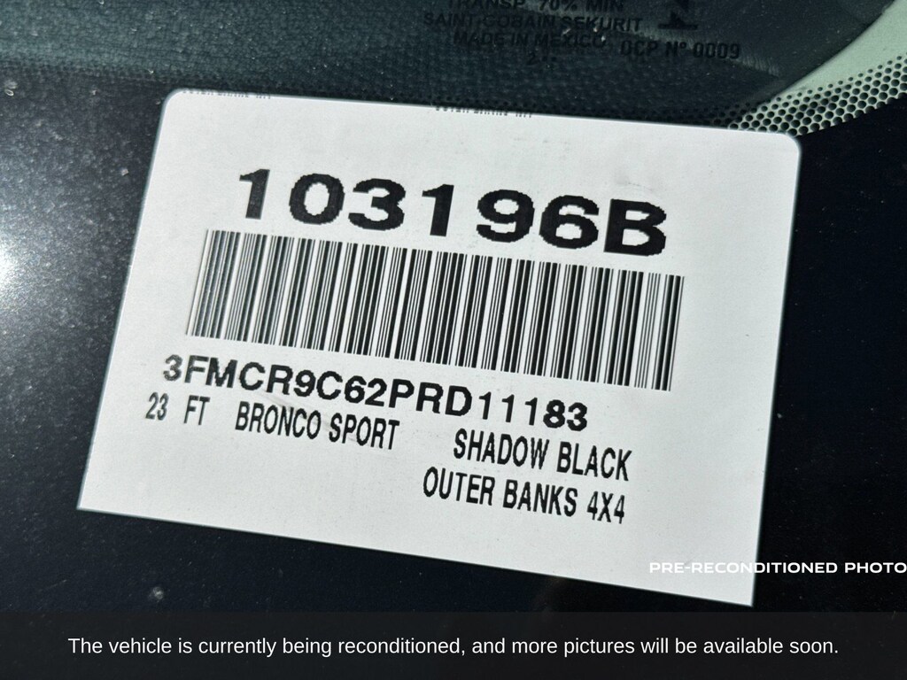 Used 2023 Ford Bronco Sport Outer Banks SUV