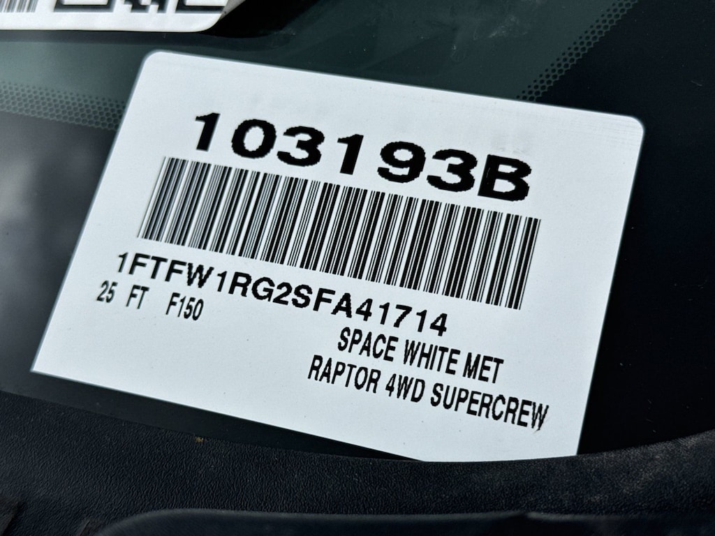 Used 2025 Ford F-150 Raptor Truck