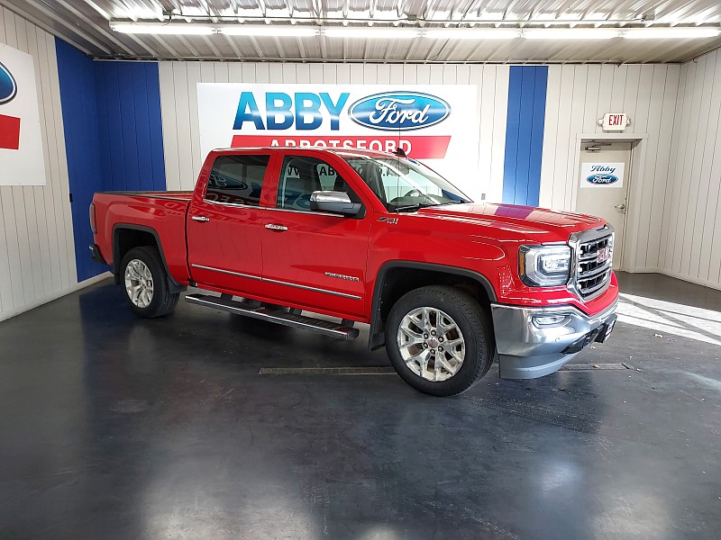 Used 2016 GMC Sierra 1500 SLT with VIN 3GTU2NEC4GG305051 for sale in Abbotsford, WI