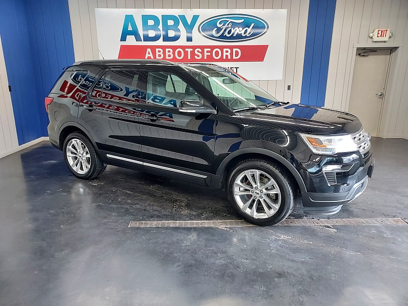 Used 2018 Ford Explorer XLT with VIN 1FM5K8D85JGB14756 for sale in Abbotsford, WI