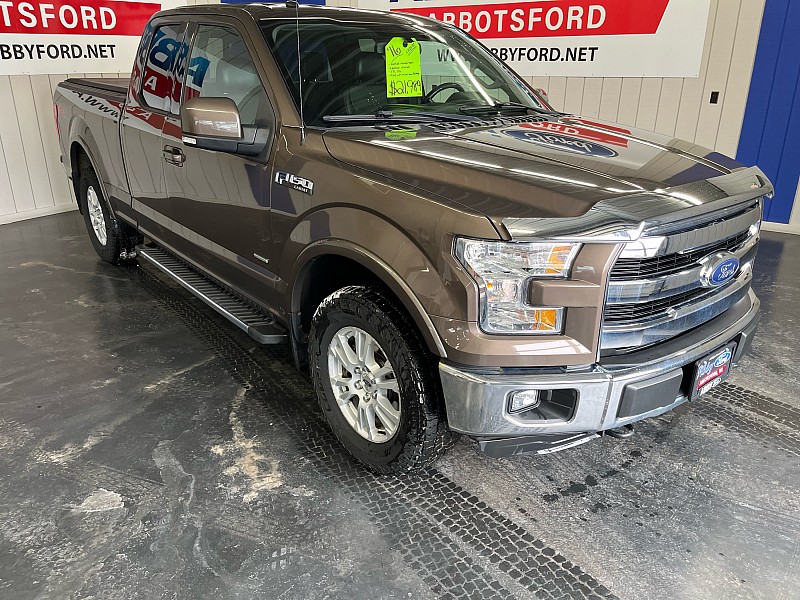 Used 2016 Ford F-150 Lariat with VIN 1FTEX1EP8GFB95351 for sale in Abbotsford, WI