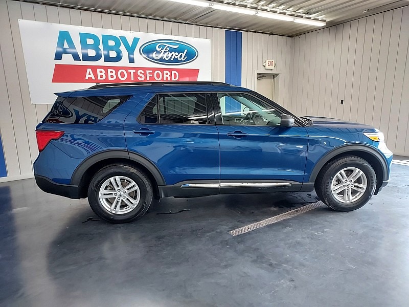Used 2021 Ford Explorer XLT with VIN 1FMSK8DH3MGC09288 for sale in Abbotsford, WI