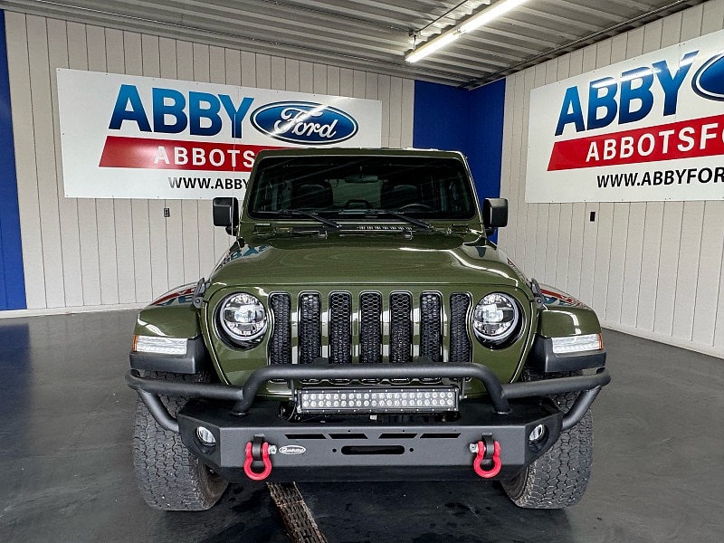 Used 2020 Jeep Wrangler Unlimited Sahara Altitude with VIN 1C4HJXEG9LW311135 for sale in Abbotsford, WI