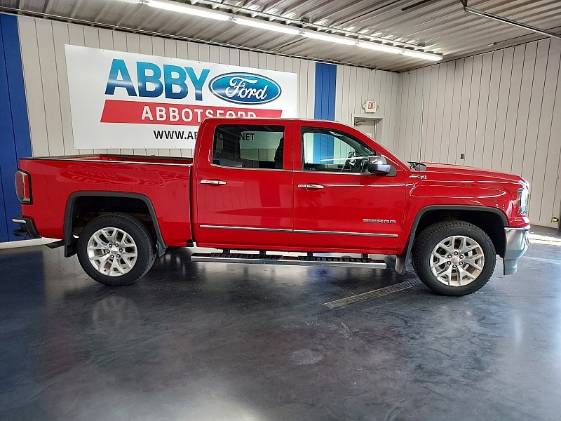 Used 2016 GMC Sierra 1500 SLT with VIN 3GTU2NEC4GG305051 for sale in Abbotsford, WI