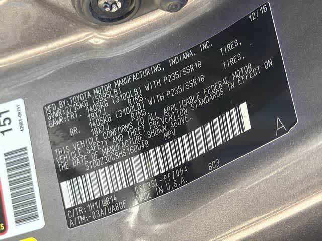 Thumbnail: 2017 Toyota Sienna - 29