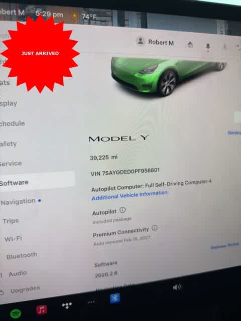 Used 2023 Tesla Model Y Base with VIN 7SAYGDED0PF958801 for sale in Las Vegas, NV