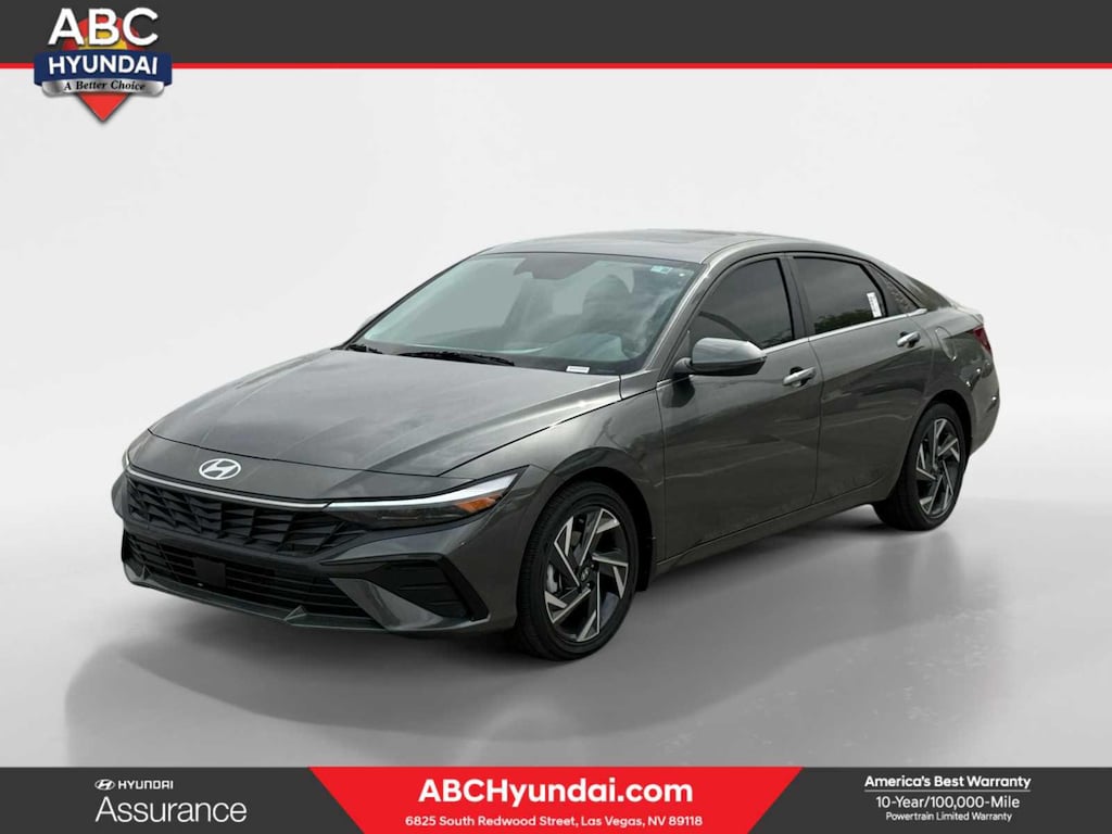 New 2025 Hyundai Elantra Hybrid Limited Sedan