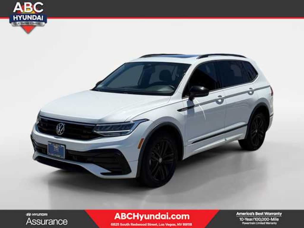 Used 2022 Volkswagen Tiguan 2.0T SE R-Line Black SUV