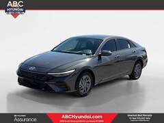 2026 Hyundai Elantra Hybrid Blue Sedan