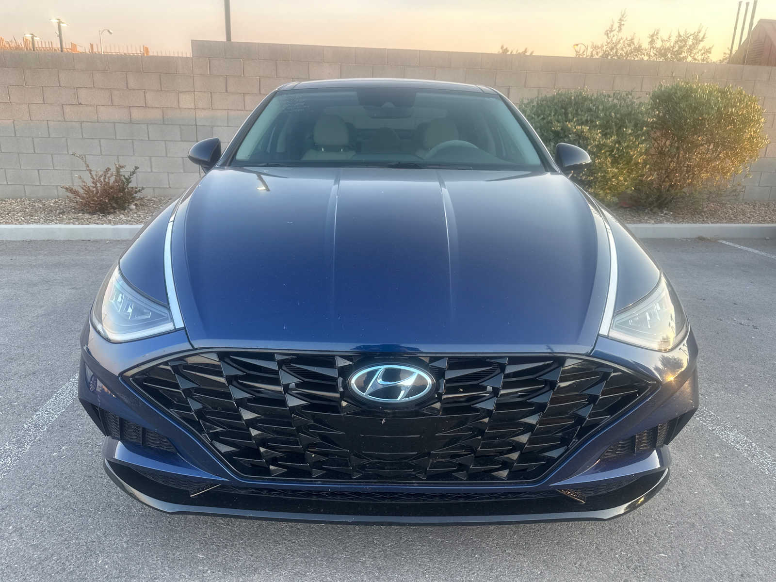 Certified 2020 Hyundai Sonata SEL with VIN 5NPEF4JA2LH002424 for sale in Las Vegas, NV