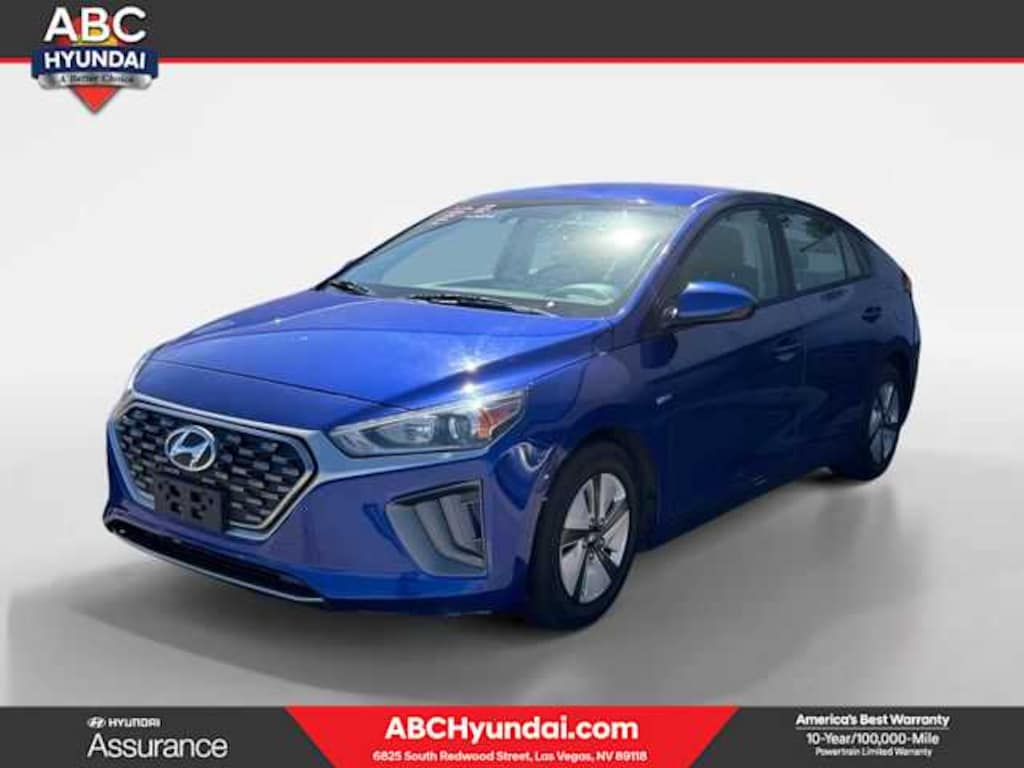 Used 2020 Hyundai Ioniq Hybrid Blue Hatchback