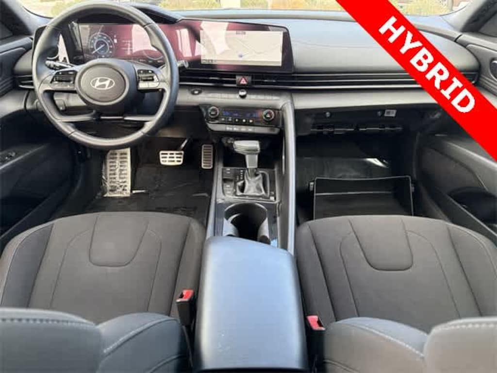 Certified 2025 Hyundai Elantra Hybrid SEL Sport Sedan