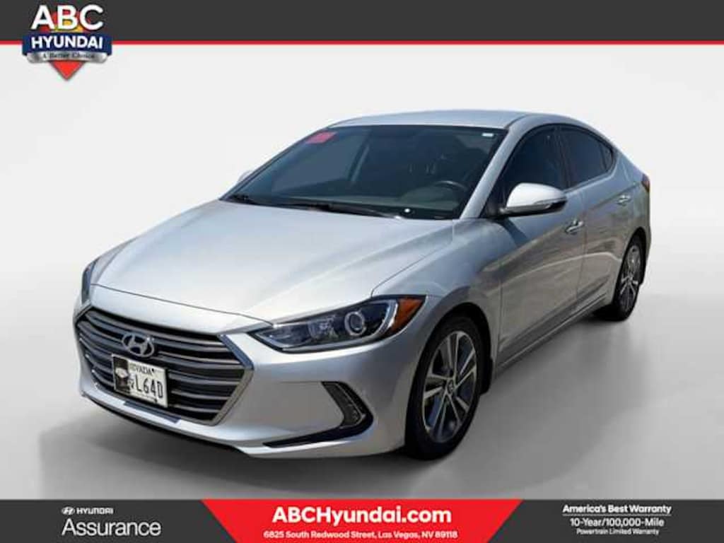 Used 2018 Hyundai Elantra Limited Sedan