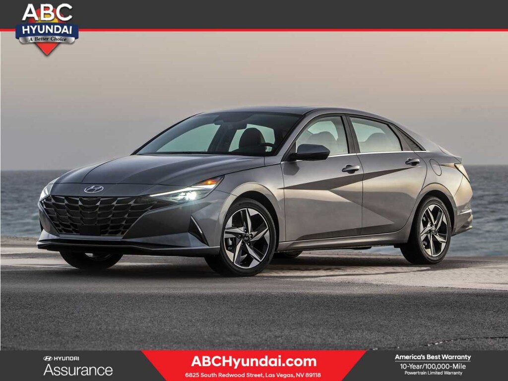 Used 2023 Hyundai Elantra HEV Blue Sedan