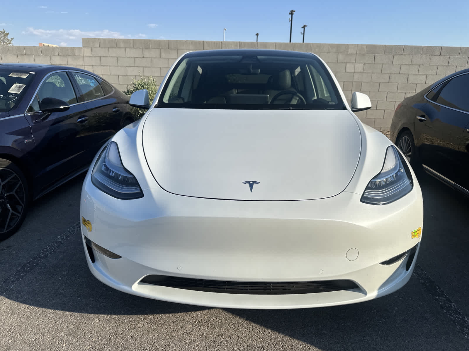 Used 2021 Tesla Model Y Long Range with VIN 5YJYGDEEXMF284710 for sale in Las Vegas, NV