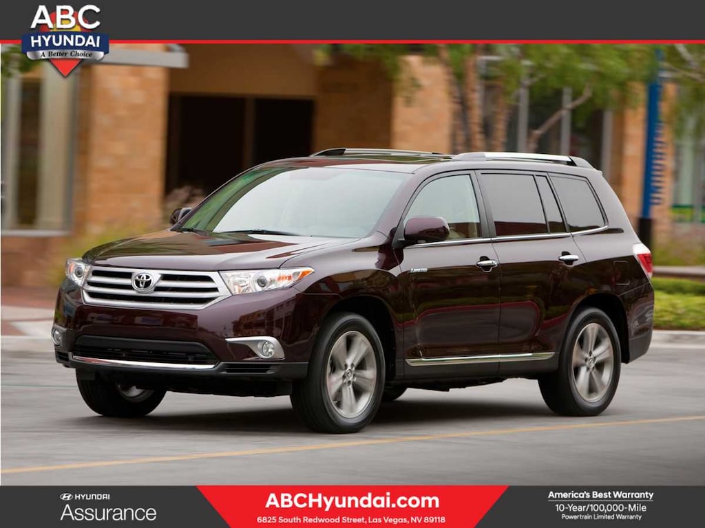 Used 2013 Toyota Highlander 4WD Limited V6 SUV