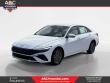 New 2026 Hyundai Elantra Hybrid Blue Sedan