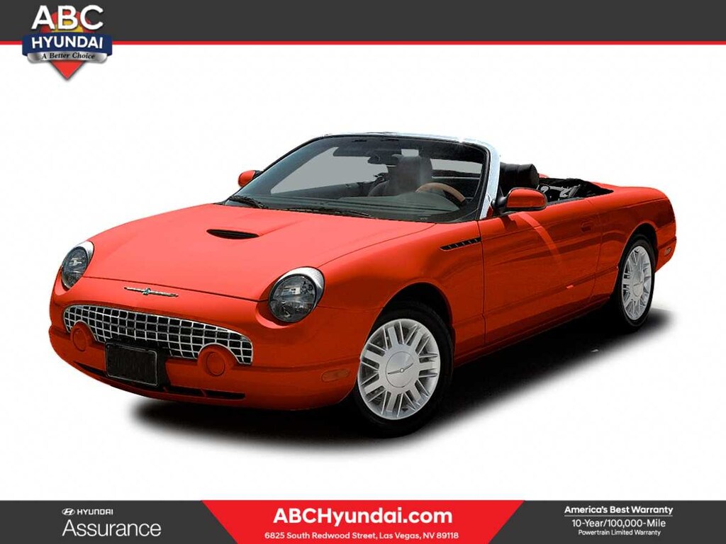 Used 2004 Ford Thunderbird Convertible