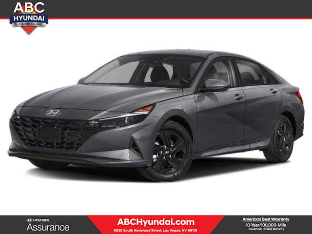 2023 Hyundai Elantra Blue Hero Image