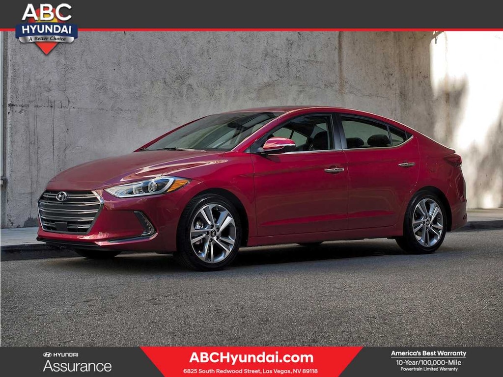 Used 2017 Hyundai Elantra Limited w/PZEV Sedan