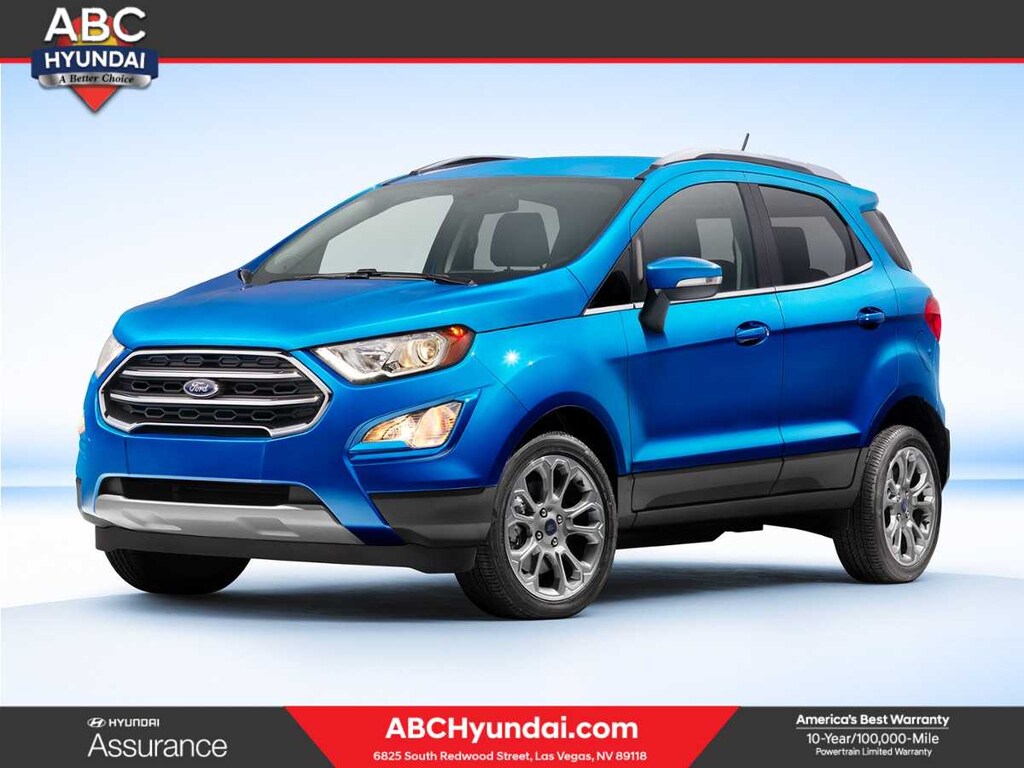 Used 2019 Ford EcoSport Titanium SUV