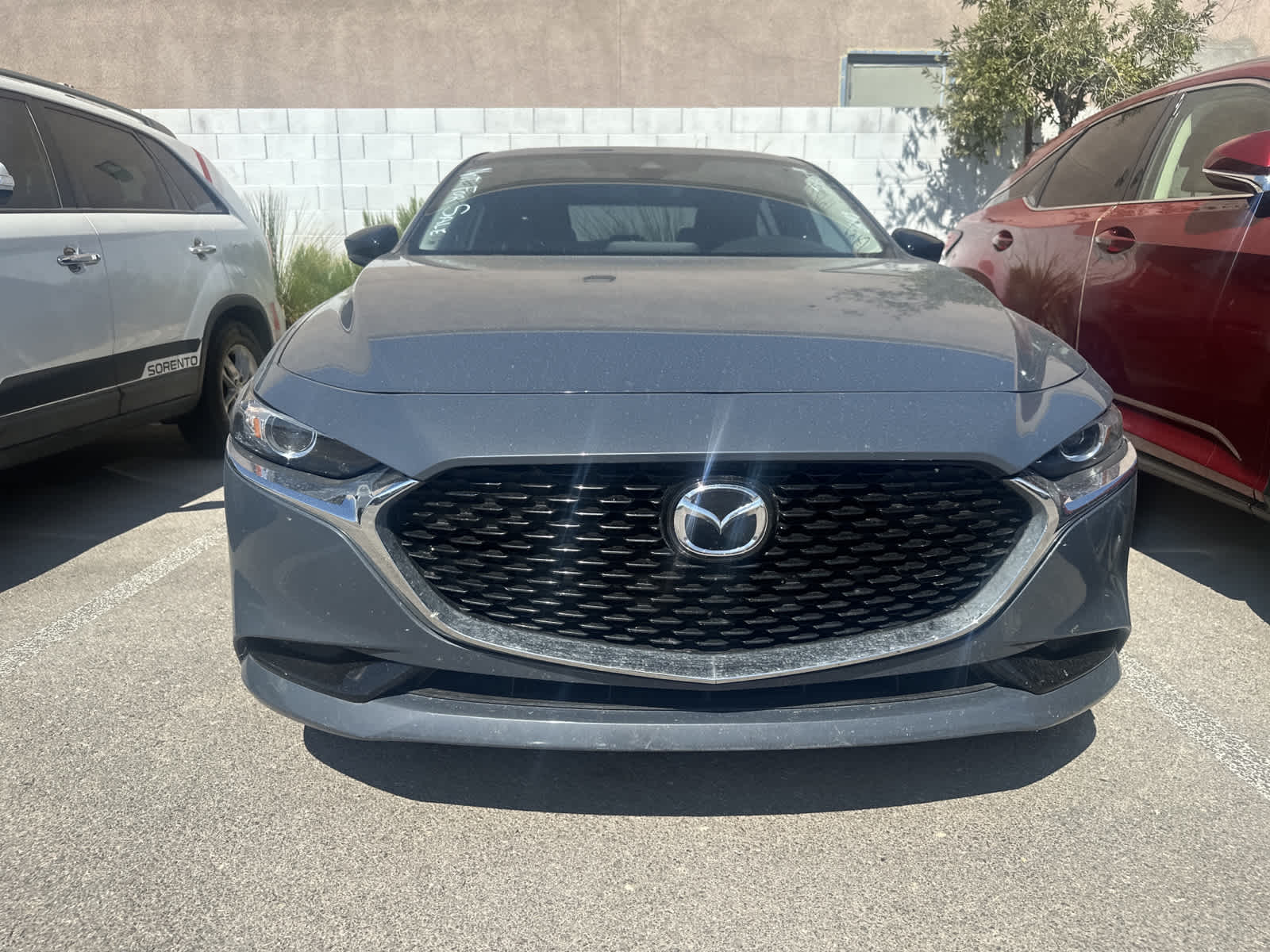 Used 2022 Mazda Mazda3 Carbon Edition with VIN JM1BPACL0N1507529 for sale in Las Vegas, NV