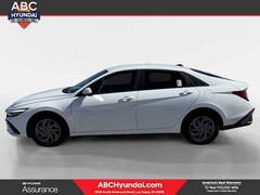 2026 Hyundai Elantra Hybrid Blue Sedan