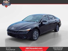 2026 Hyundai Elantra Hybrid Blue Sedan